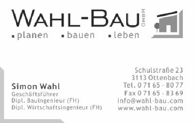 wahl-bau